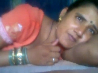 Dp fhg 767 Lucknow wife in lascivious saree laying in bed. 